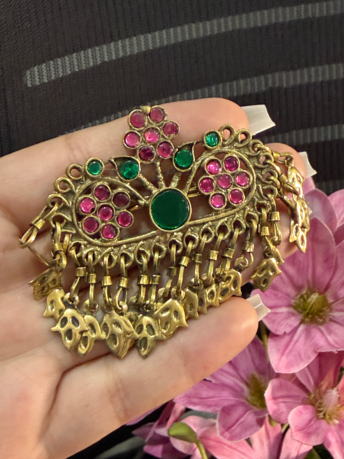 Teen Phool Hair Pin