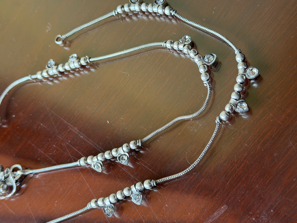 Diva Anklets Pair - Mishii B Jewelry