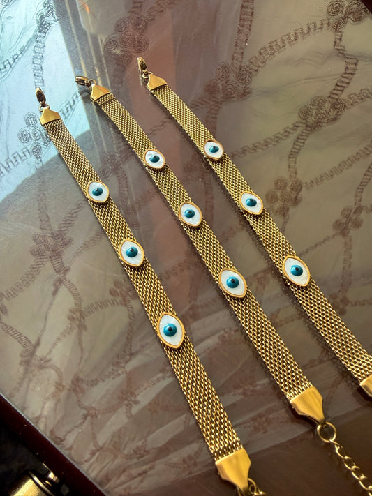 S.steel Charm Bracelet - Mishii B Jewelry
