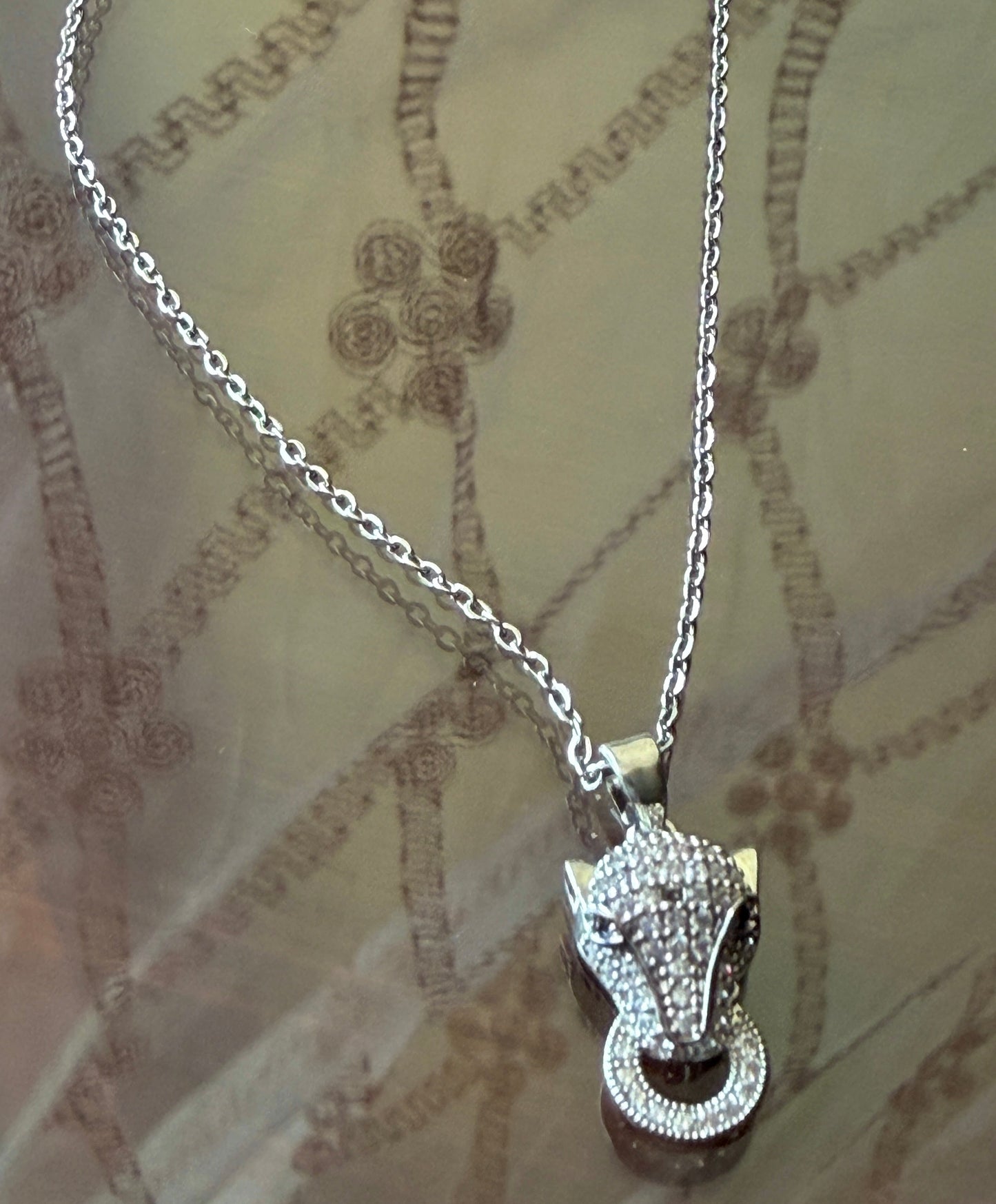 Fox Face Necklace