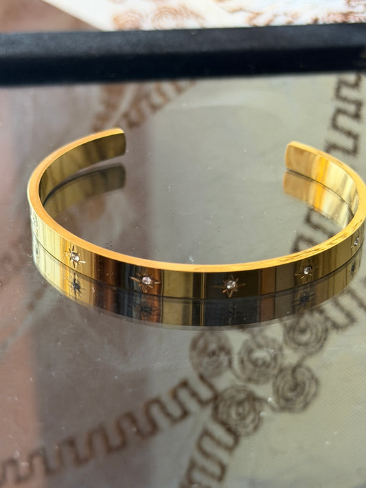 Open Twirly Bangle