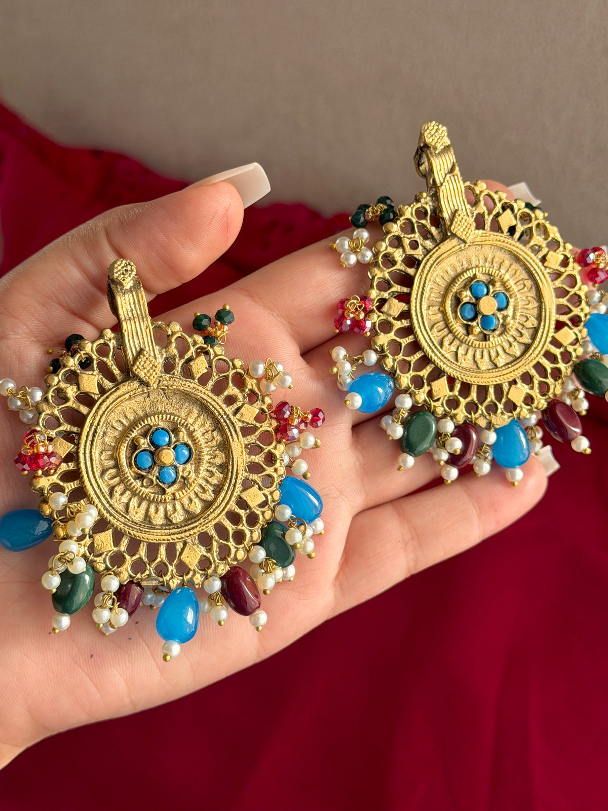 Torquise Ava Studs