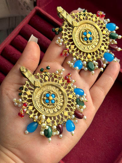 Torquise Ava Studs