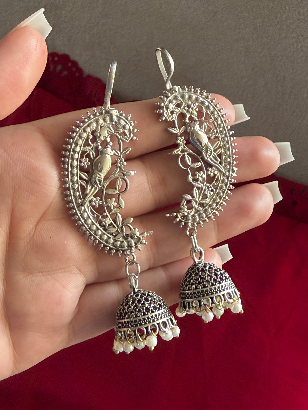 Himaal Silver Earcufs - Mishii B Jewelry