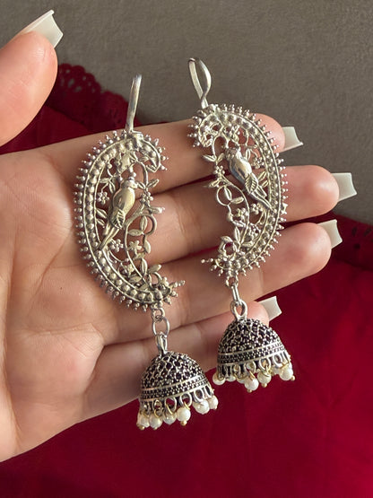 Himaal Silver Earcufs - Mishii B Jewelry