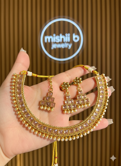 Rajwari Kundan Choker