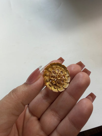 Floral Heart Ring