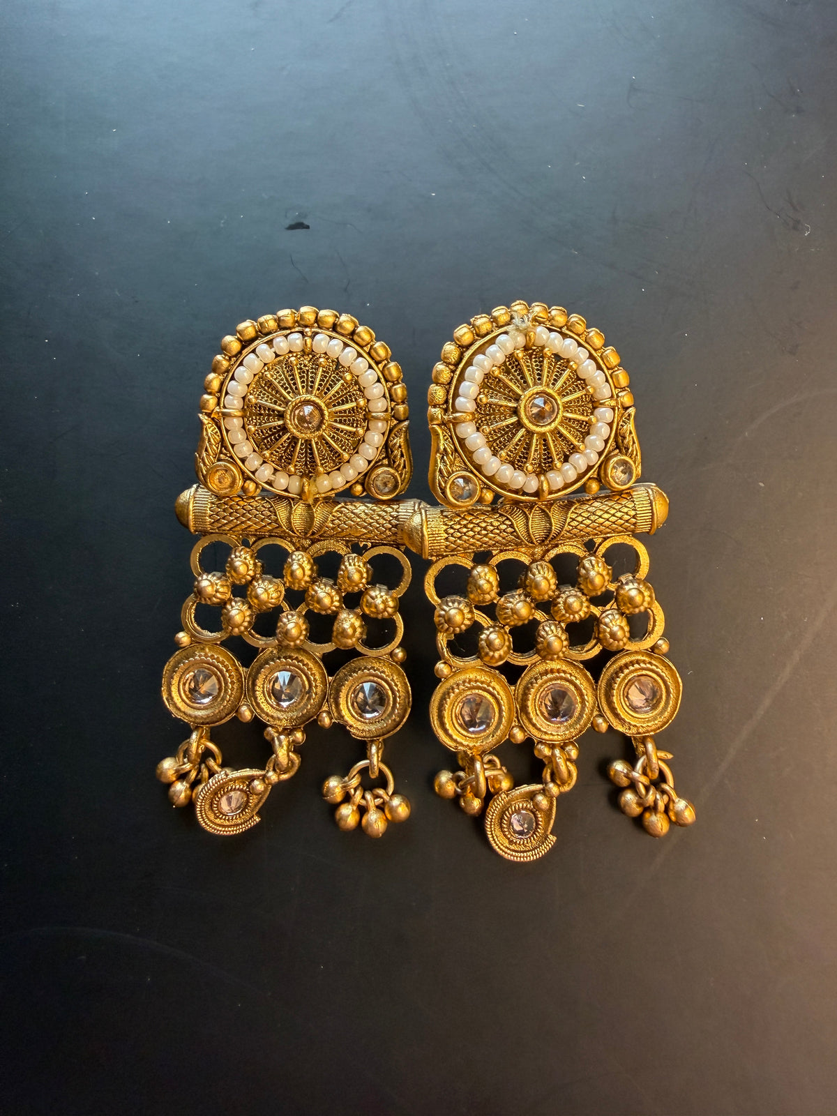 Antique Gold Earrings