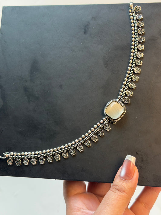 Opal Stone Choker