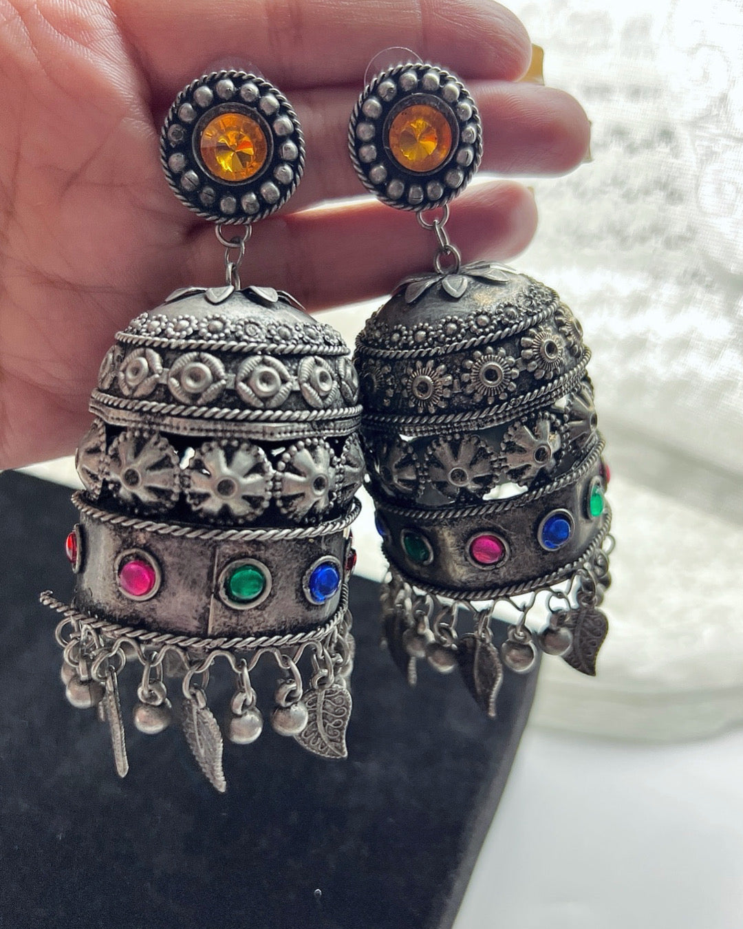 Teejh Mizoye Statement Earrings