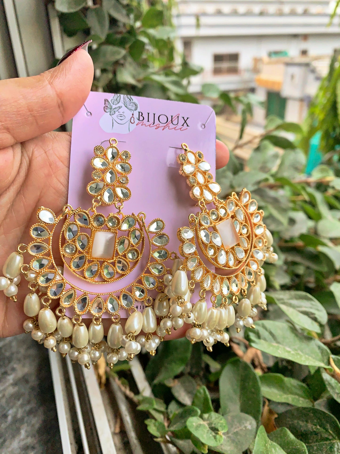 Chandbali Dangler Earrings