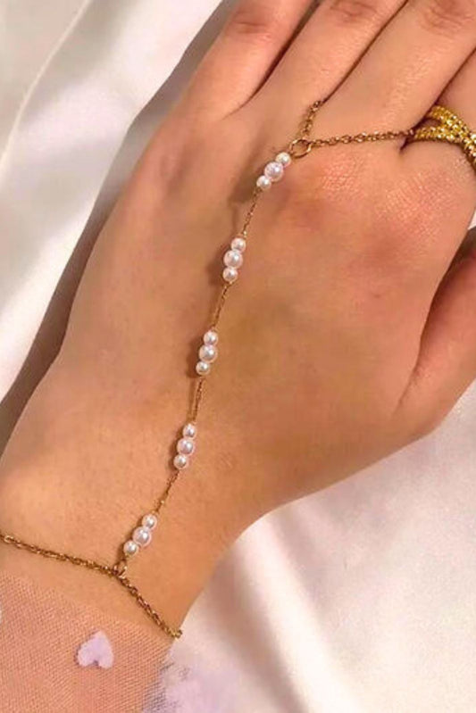 Pearly Ringlet Bracelet