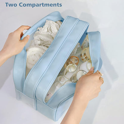 1 Pc Double Zipper Bag