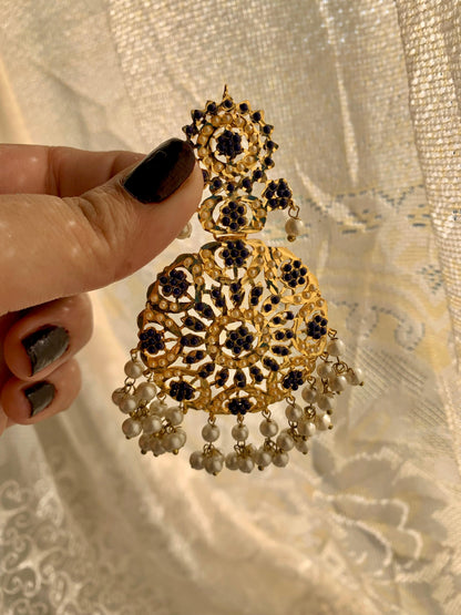 Royal Earrings & Maang Tikka Set