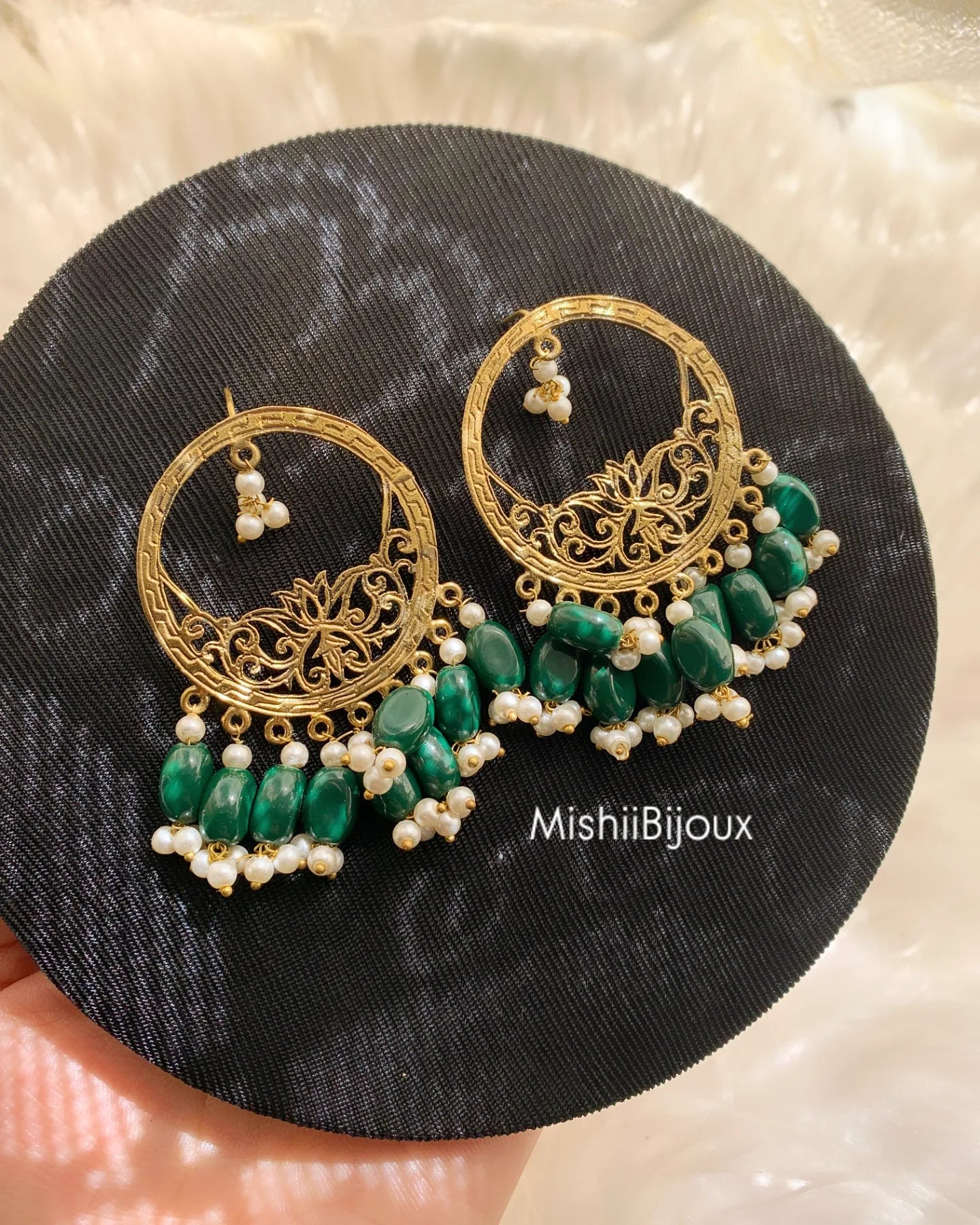 Chrome Afghani Studs