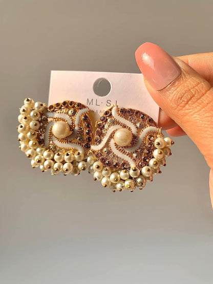 Elegant Gajra Studs