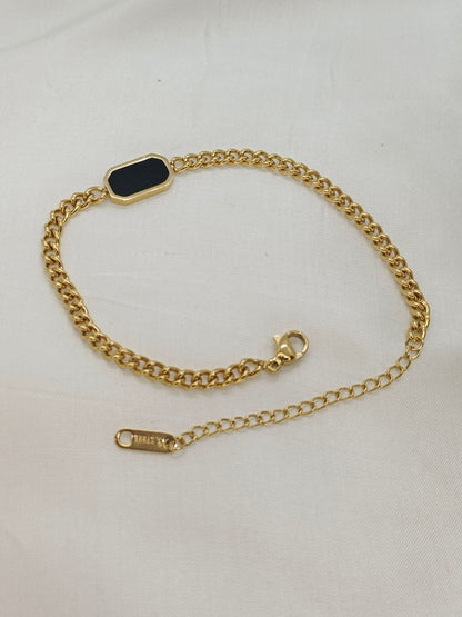Two Sided Chained Bracelet