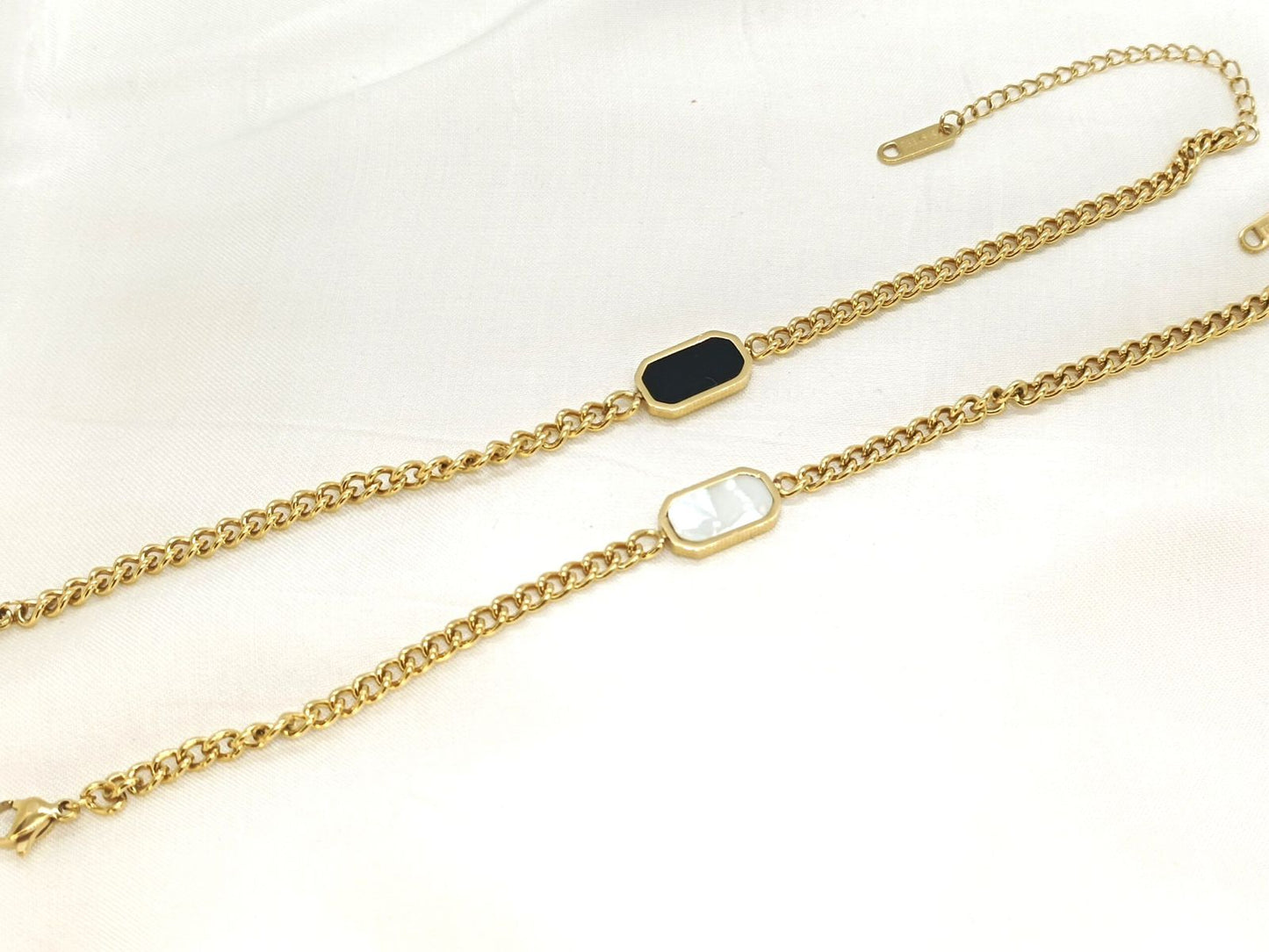 Two Sided Chained Bracelet