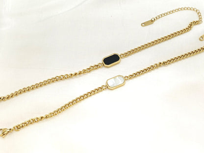Two Sided Chained Bracelet
