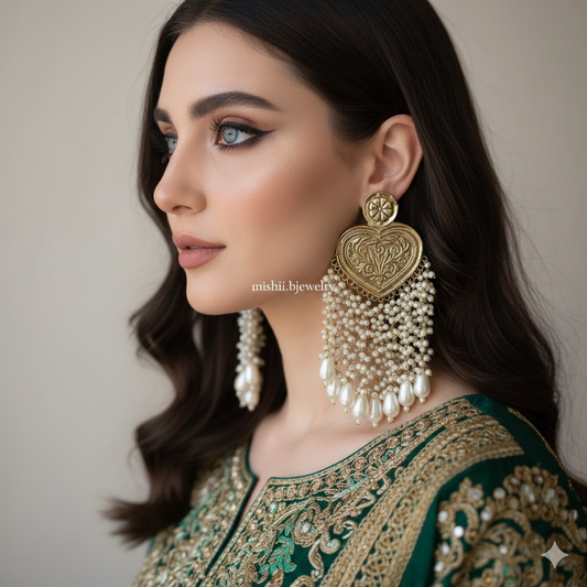 Afghan Handmade Tassels Earrings