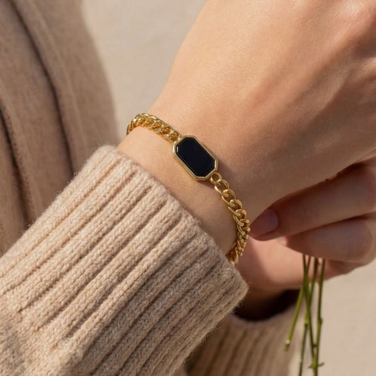 Two Sided Chained Bracelet