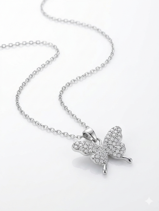 Butterfly Stainless Necklace