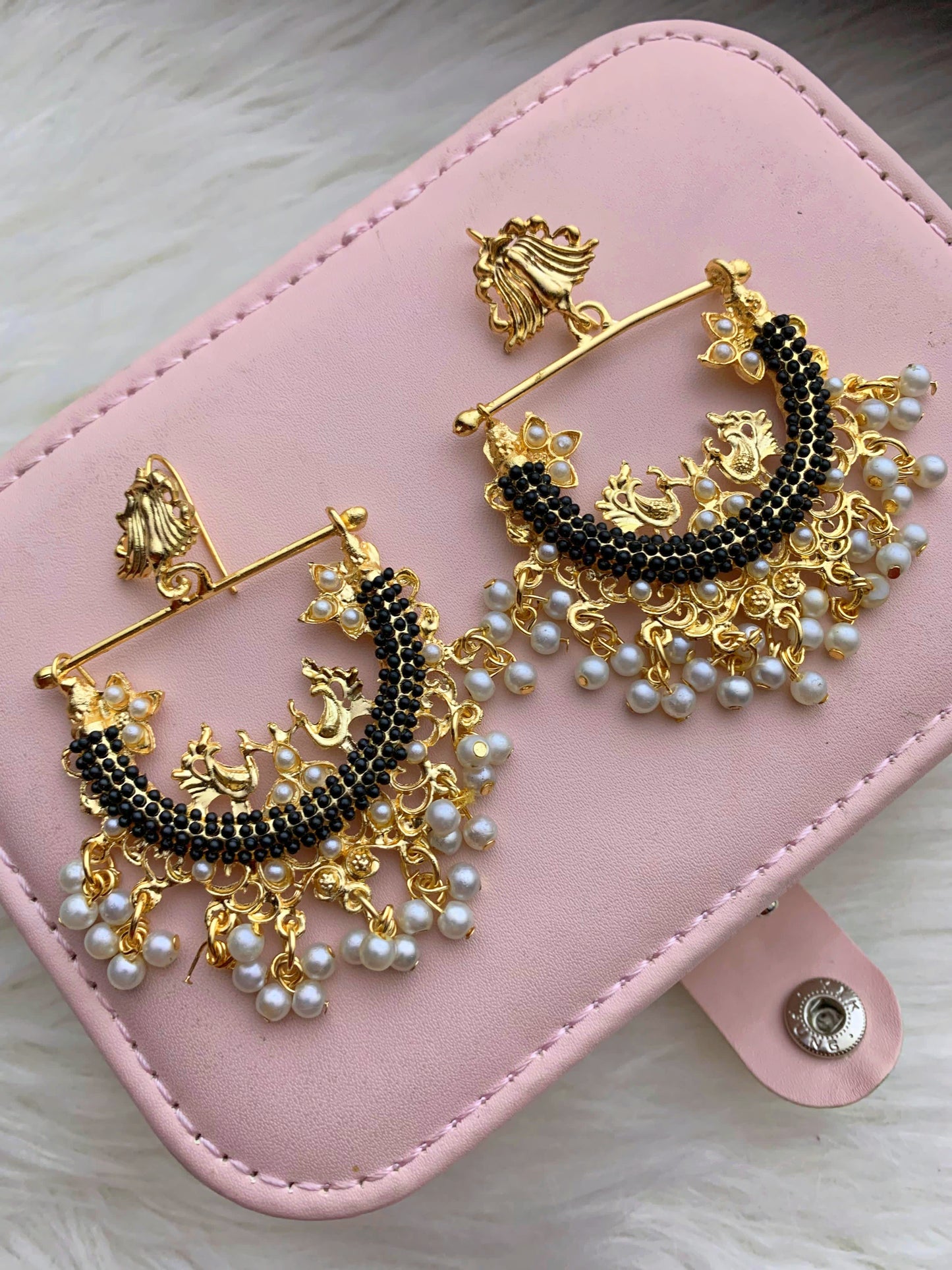 Amber Moor-Inspired Earrings